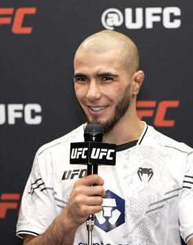 Flyweight Muhammad Mokaev Speaks With UFC.com After His Decision Victory Over Alex Perez At UFC Fight Night: Rozenstruik vs Gaziev On March 2, 2024