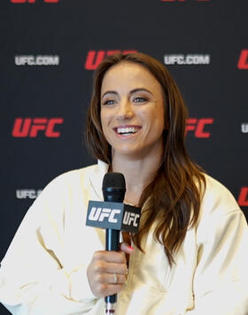 UFC Flyweight Maycee Barber Speaks With UFC.com Ahead Of Her UFC 299: O'Malley vs Vera 2 Bout With Katlyn Cerminara On March 9, 2024.