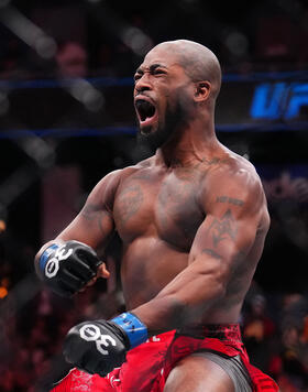 Bobby Green enters the Octagon before his lightweight fight against Jalin Turner during the UFC Fight Night event at Moody Center on December 02, 2023 in Austin, Texas. (Photo by Josh Hedges/Zuffa LLC)