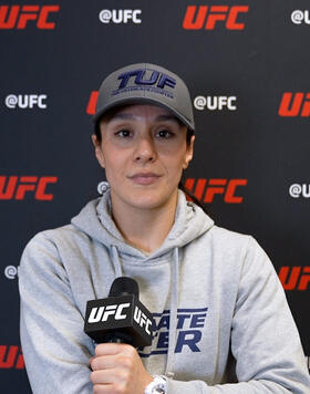 Alexa Grasso Reacts To Featherweight Fight Between Guillermo Torres and Roedie Roets On Episode One Of The Ultimate Fighter Season 32