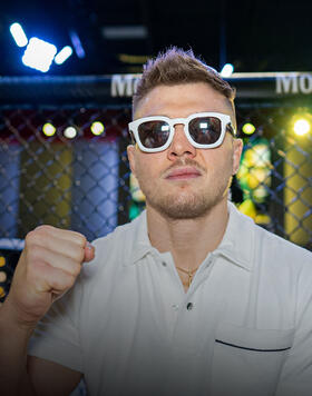 Marvin Vettori poses for a photo at the UFC APEX in Las Vegas, Nevada, on June 14, 2023. (Photo by Katie Schmeichel/Zuffa LLC)