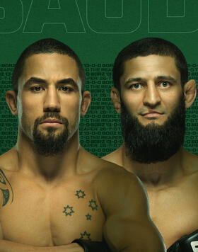 Don't Miss A Moment Of UFC Fight Night: Whittaker vs Chimaev, Live From Kingdom Arena In Saudi Arabia On June 22, 2024 