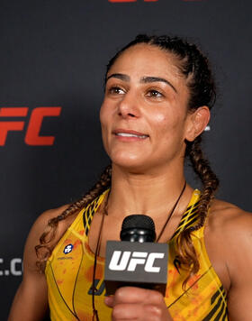 Strawweight Tabatha Ricci Reacts With UFC.com After Her Unanimous Decision Victory Over Gillian Robertson At UFC Fight Night: Emmett vs Topuria On June 24, 2023