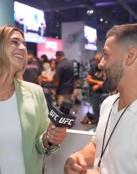 Pedro Munhoz speaks with UFC.com at UFC X, July 2023