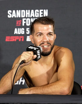 Flyweight Cody Durden Reacts With UFC.com After His Decision Victory Over Jake Hadley At UFC Fight Night: Sandhagen vs Font On August 5, 2023