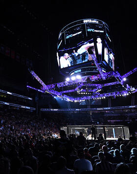 A general view of the Octagon during the UFC Fight Night event at Bridgestone Arena on March 23, 2019 in Nashville, Tennessee. (Photo by Jeff Bottari/Zuffa LLC)