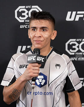 Bantamweight Mario Bautista Reacts With UFC.com After His Decision Victory Over Da'Mon Blackshear At UFC 292: Sterling vs O’Malley On August 19, 2023