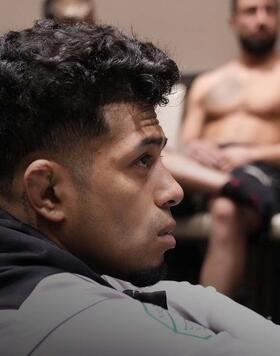 Jonathan Martinez warms up prior to his fight during the UFC Fight Night event at The Theater at Virgin Hotels Las Vegas on March 11, 2023 in Las Vegas, Nevada. (Photo by Mike Roach/Zuffa LLC via Getty Images)