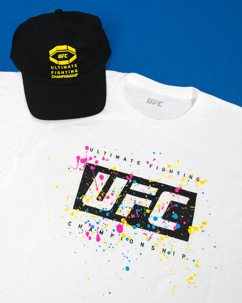 Photos of the UFC's "Subtle" clothing collection