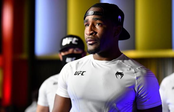 Geoff Neal prepares to fight Neil Magny in a welterweight fight during the UFC Fight Night event at UFC APEX on May 08, 2021 in Las Vegas, Nevada. (Photo by Chris Unger/Zuffa LLC)