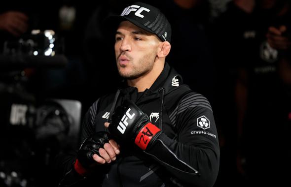 Michael Chandler prepares to fight Tony Ferguson in a lightweight fight during the UFC 274 event at Footprint Center on May 07, 2022 in Phoenix, Arizona. (Photo by Chris Unger/Zuffa LLC)