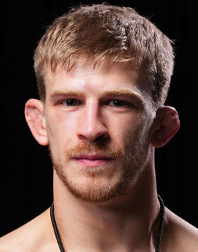 Arnold Allen of England poses for a portrait backstage during the UFC Fight Night event at UFC APEX on October 29, 2022 in Las Vegas, Nevada. (Photo by Mike Roach/Zuffa LLC)