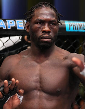 Jared Cannonier prepares to fight Marvin Vettori of Italy in a middleweight fight during the UFC Fight Night event at UFC APEX on June 17, 2023 in Las Vegas, Nevada. (Photo by Chris Unger/Zuffa LLC via Getty Images)