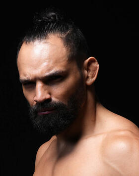 Michel Pereira of Brazil poses for a portrait after his victory during the UFC 299 event at Kaseya Center on March 09, 2024 in Miami, Florida. (Photo by Mike Roach/Zuffa LLC via Getty Images)