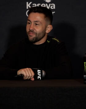 Pedro Munhoz at UFC 299 Media Day, March 2024