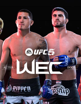 WEC fighters as seen in the UFC 5 game by EA Sports