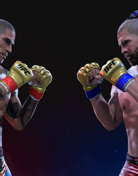 Alex Pereira and Jiri Prochazka face off in the UFC 5 game by EA Sports